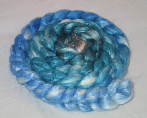 Spiral Planet Earth 100% Silk Top 150g