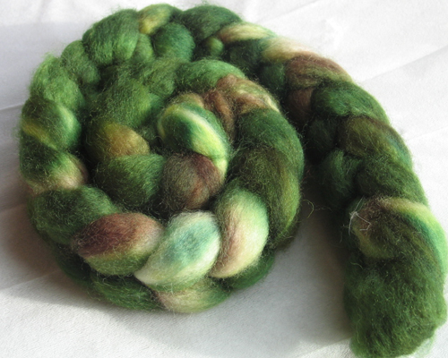 Leaves Superwash BFL Top 100grams
