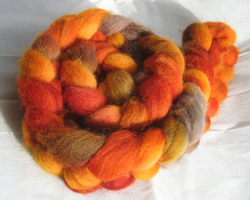Autumn Leaves Superwash English Wool Blend 150g