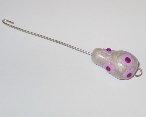 Orifice Hook Pearl Flowers
