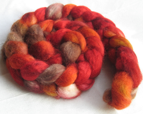 Autumn Leaves Superwash BFL Top